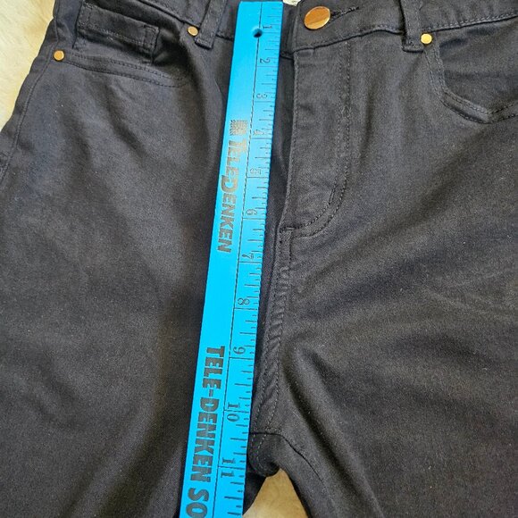 Frank Lyman Women’s Black Embroidery Legs Pants Size M - Picture 6 of 10